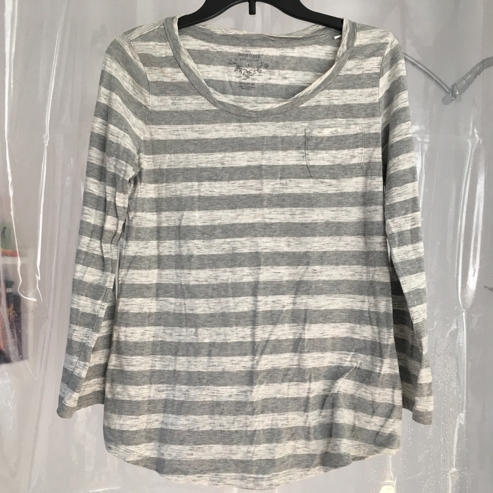 Sonoma striped long sleeve